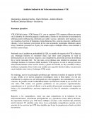 Análisis Industria de Telecomunicaciones: VTR