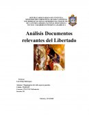 Analisis de los documentos del libertador
