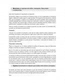 Tarea tráfico, transporte, flota propia y outsourcing