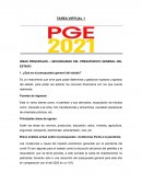 IDEAS PRINCIPALES – SECUNDARIAS DEL PRESUPUESTO GENERAL DEL ESTADO