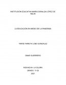LA EDUCACIÓN EN MEDIO DE LA PANDEMIA