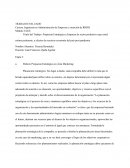 Propuesta Estratégica a Empresa de sector productivo que usted estime pertinente, a efectos de reactivar economía del país post pandemia