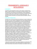 Pensamiento, lenguaje y inteligencia