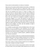 Discurso sobre la reciente pandemia y los médicos en la pandemia