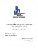 Historia Sociedad y Educación