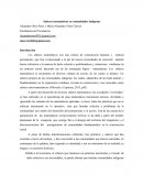 Saberes matemáticos en comunidades indígenas