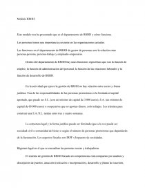 Módulo RRHH. Página 1