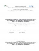 TRANSFORMACIÓN DE MI PRÁCTICA DOCENTE DESDE UNA EDUCACIÓN CRÍTICO EMANCIPADOR BAJO LA INVESTIGACIÓN ACCIÓN PARTICIPATIVA EN LA ESPECIALIDAD DE DIRECCION Y SUPERVISION