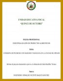 Conserva de pechiche