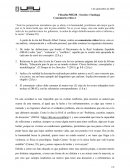 Paz en un mundo violento.Comentario Crítico 1