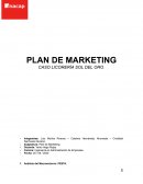 PLAN DE MARKETING CASO LICORERÍA SOL DEL ORO