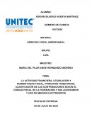 LA ACTIVIDAD FINANCIERA, LEGISLACIÓN Y NORMATIVIDAD FISCAL