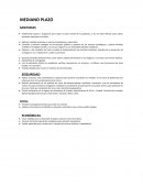 ESTRATEGIA. MEDIANO PLAZO