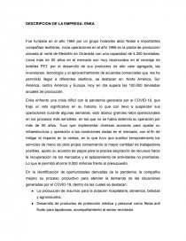 DESCRIPCION DE LA EMPRESA: ENKA. Página 1
