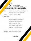 Informe de toma de Calicata, Cuarteo y Ensayo de Contenido de Humedad