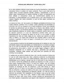 Articulo para reflexionar “cuento Ania y Kin”