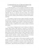 LA SUPERVISIÓN EDUCATIVA Y EL PROCESO DE ORIENTACIÓN EN LAS INSTITUCIONES EDUCATIVAS