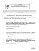 RECURSOS NATURALES, DEFORESTACIÓN Y CONTAMINACIÓN DEL AGUA