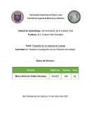 Filosofías de un sistema de Calidad