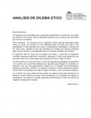 ANALISIS DE DILEMA ETICO