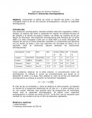 Laboratorio de Química Analítica I Práctica 4. Soluciones amortiguadoras