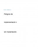 Peligros de implementacion
