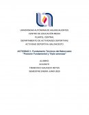 Fundamento Técnicos del Baloncesto "Posición Fundamental y Triple amenaza"