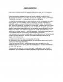 DISCURSO SOBRE LO OFORTUNADOS QUE SOMOS AL SER PERUANOS