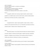 Geografia ¿En qué circunstancia te sirve la geografía?