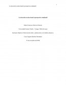 La deserción escolar desde la perspectiva estudiantil