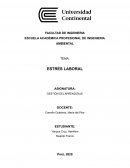 ESTRÉS LABORAL