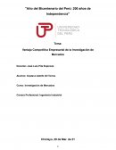 Ventaja Competitiva Empresarial de la Investigación de Mercados