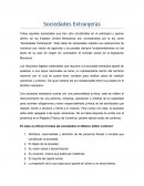 Sociedades Extranjeras en México