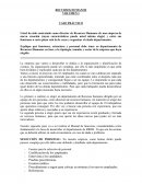 RECURSOS HUMANOS. CASO PRÁCTICO