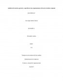 Análisis del contexto general y especifico de las organizaciones del sector turístico regional
