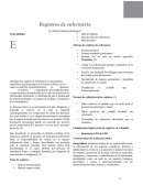Normas basicas para la elaboracion de los registros en enfermeria