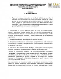 Interes General. Página 1