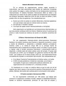 Sistema Monetario Internacional