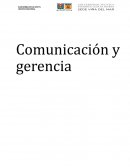 Comunicacion y gerencia