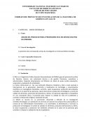 FORMATO DE PROYECTO DE INVESTIGACION DE LA MAESTRIA DE GERENCIA EN SALUD
