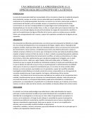 UNA MIRADA DE LA APROXIMACION A LA EPISTOLOGIA DEL CONCEPTO DE LA CIENCIA