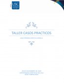 DERECHO. TALLER CASOS PRACTICOS