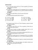 Ejercicios Razones y Proporciones