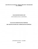 CASO PRACTICO II NH HOTELES – MODULO DIRECCIÓN Y ORGANIZACIÓN DE LA EMPRESA