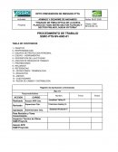 Trazado de fibra optica de la nueva planta de yodo entre sector filtrado y sector prilado, Nueva Victoria