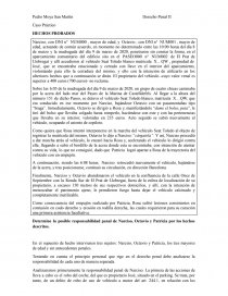 EXAMEN PRÁCTICO Penal I. Página 1