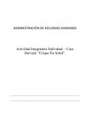Actividad Integradora Individual: - Caso Harvard: "Cirque Du Soleil"
