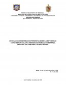 DIVULGACION DE INFORMACION PREVENTIVA SOBRE LA ENFERMEDAD COVID-19 EN LA CALLE #4