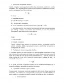 Medicion de la capacidad calorifica