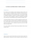La música escuchada desde el análisis musical